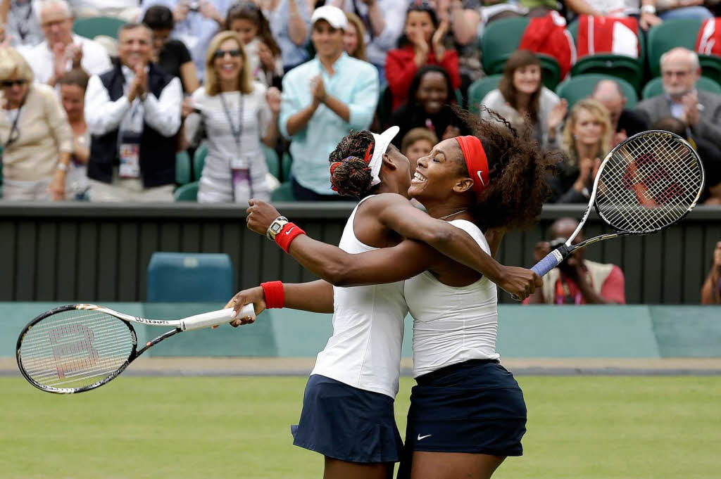 Serena Williams holt nach ihrer Gold-Medaille im Einzel, nun auch Gold im Doppel. Mit Ihrer Schwester Venus ist es das insgesamt dritte Gold im Doppel.