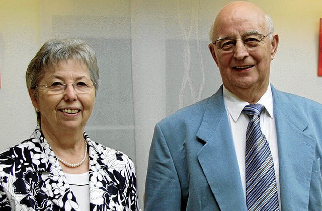 Hannelore und Ernst Gehr sind seit 50 Jahren ein Paar.  | Foto: herbert trogus