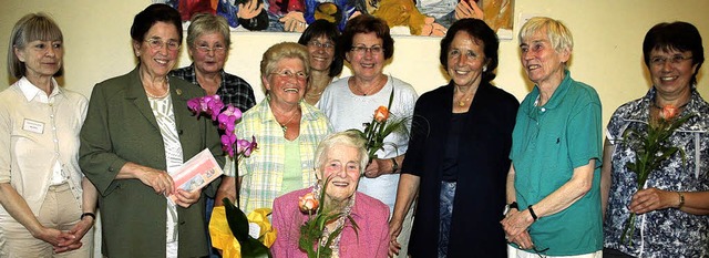 Der Sozialdienst der katholischen Frau...), die dem Verein seit 1968 angehrt.   | Foto: Karin Heiss