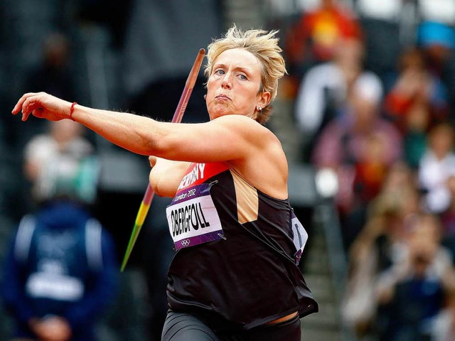 Eine Ortenauerin in London: Christina ...ei ihrem ersten Olympia-Auftritt 2012.  | Foto: dpa