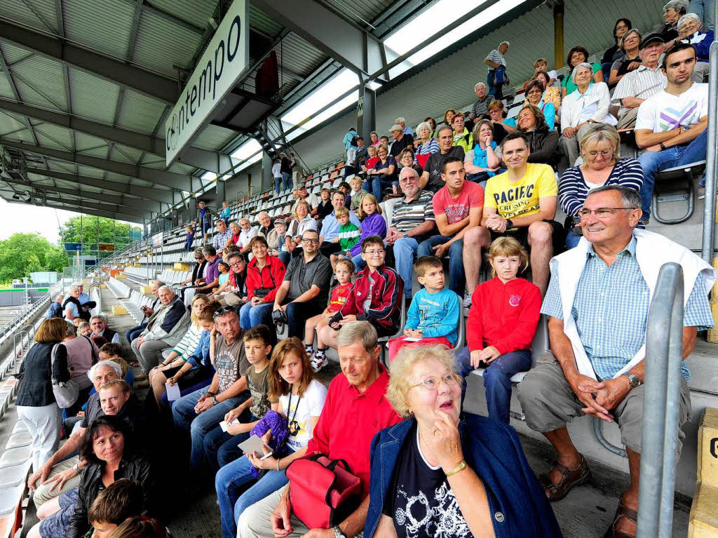 Die Teilnehmer der BZ-Ferienaktion bekommen einen exklusiven berblick ber das Stadion, in dem der SC Freiburg trainiert, spielt und (hoffentlich) gewinnt.
