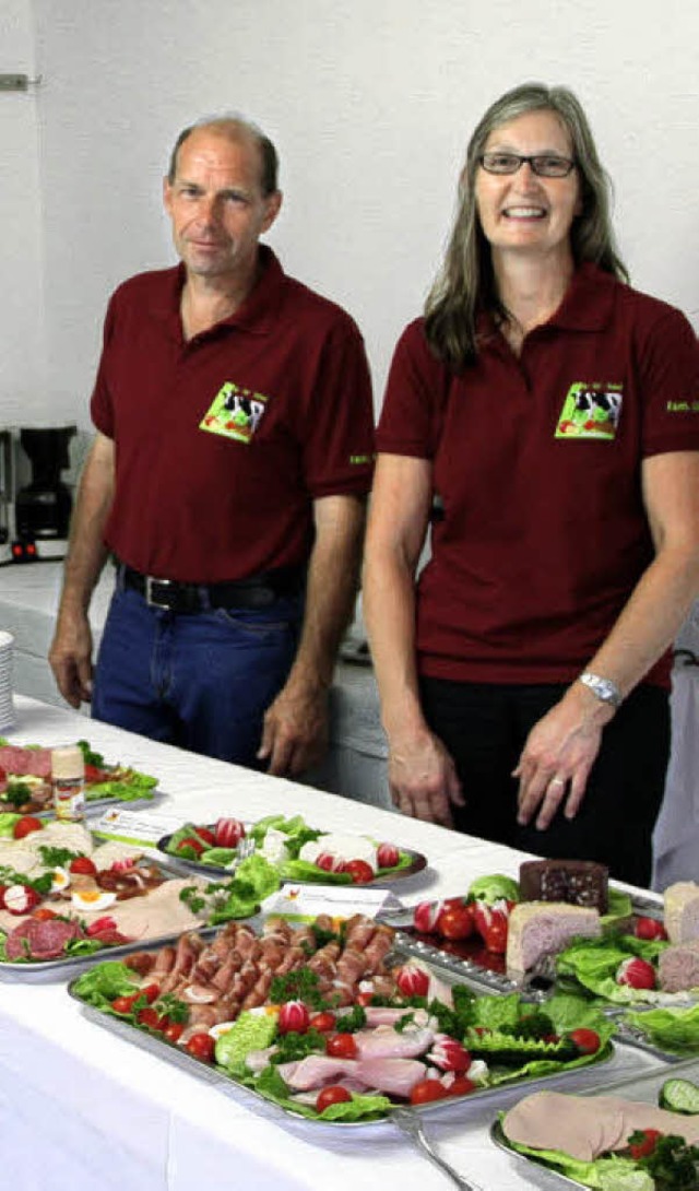 Sehr zufrieden mit ihrem ersten Brunch...n sich Erika und Hansdieter Lindemer.   | Foto: Kanmacher