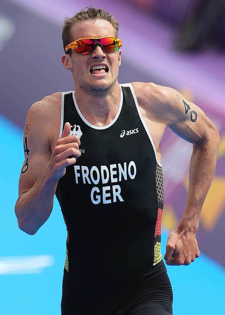 Triathlet Jan Frodeno konnte die Erwartungen nicht erfllen. Der Olympiasieger von Peking kam am Ende nur auf Platz sechs ins Ziel.
