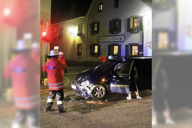 Vorfahrt beim links Abbiegen grob missachtet