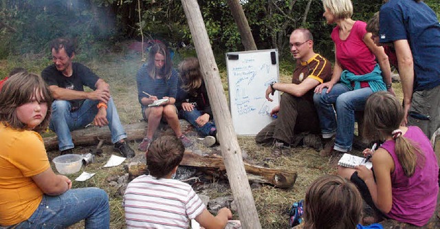 Das diesjhrige Highlight der Tipifrei...er Spurenleser von der Kojote-Akademie  | Foto: Karin Stckl-Steinebrunner