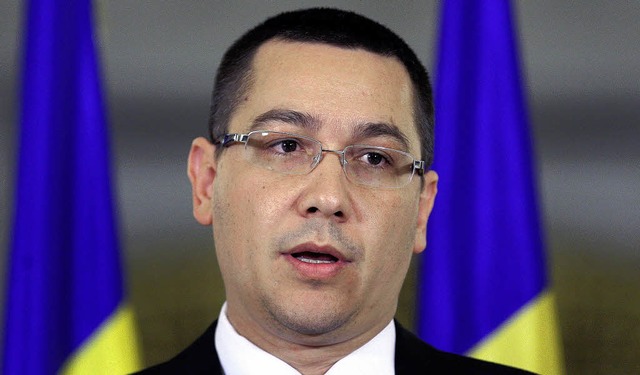 Victor Ponta glaubt, dass seine Regier...rlamentswahl im Herbst im Amt bleibt.   | Foto: dpa