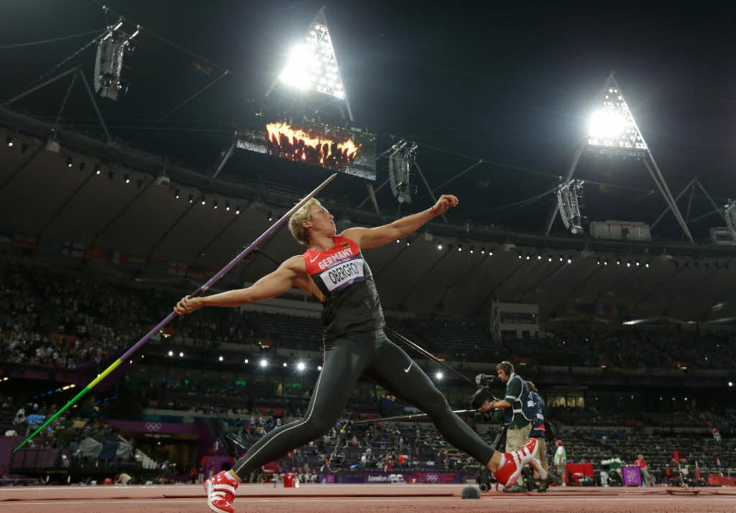 Ortenauerin Obergfoll Holt Silber Bronze Fur Stahl Olympische Spiele Badische Zeitung