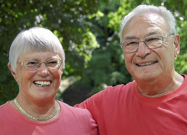 Helga und Eberhard Hfler, die im Lahr...hnen,  feiern heute goldene Hochzeit.   | Foto: wolfgang beck