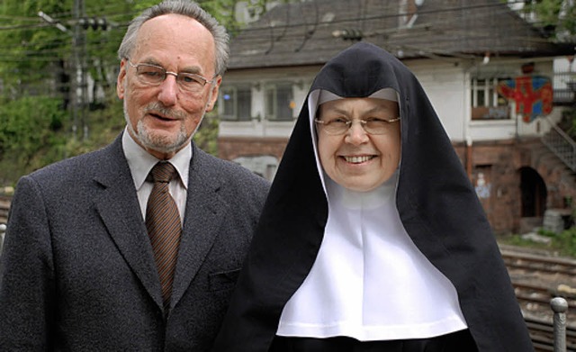 Manfred Wahl und Mutter Martina Merkle   | Foto: Archivfoto: Siefke