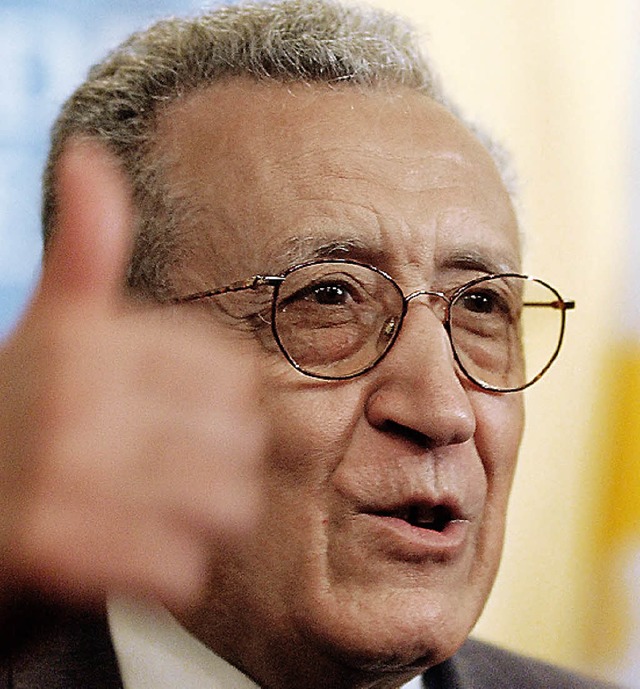 Lakhdar Brahimi   | Foto: dpa