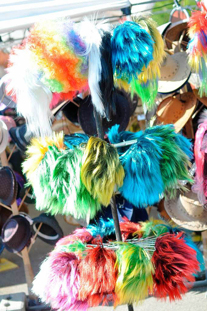 Techon bei bestem Wetter: Die Street Parade in Zrich.