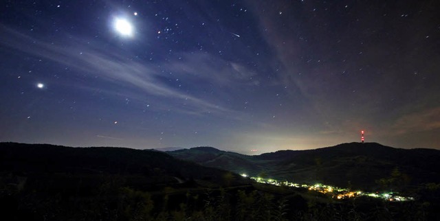 Sternschnuppennacht am Kaiserstuhl  | Foto: Hans-Peter Ziesmer