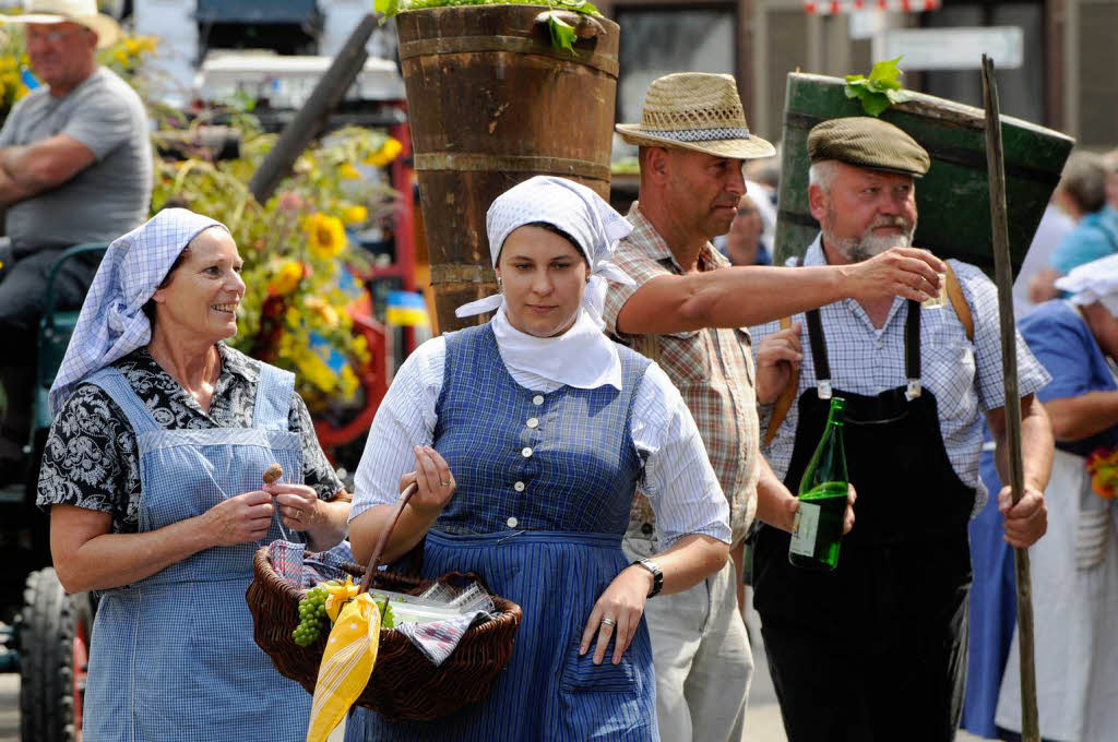 Bunt und einfallsreich war der Umzug aus Anlass des Jubilums 1250 Jahre Forchheim