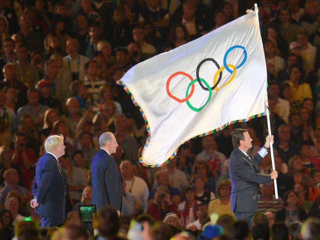 Fulminante Feier zum Ende der XXX. Olympischen Spiele