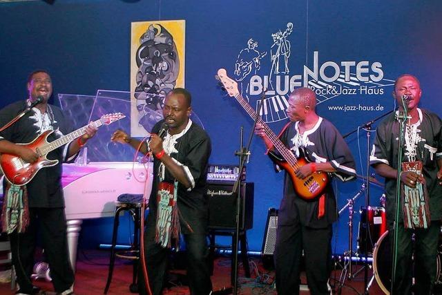 Afrikanische Rhythmen im Lahrer Blue Notes