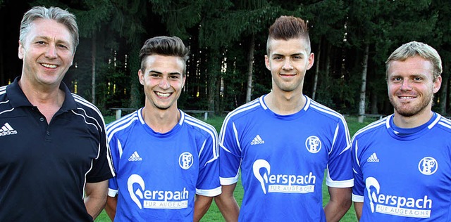 Neu beim FC Binzgen: Trainer Hardy Ls...olfs-Mohrscheck und Alexander Eckert.   | Foto: Jrn Kerckhoff
