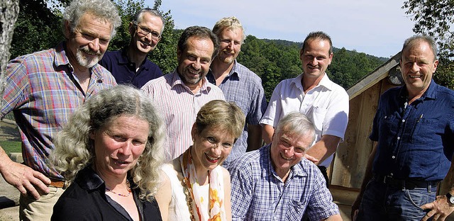 Ausflge zu schnen Schallbacher Aussi...n (vorne, Zweite  von links) entstand.  | Foto: Marco Schopferer