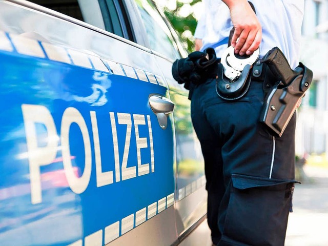 Die Polizei hat den mutmalichen Unfallverursacher geschnappt.  | Foto: Dominic Rock