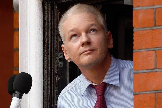Assanges Brandrede auf dem Balkon