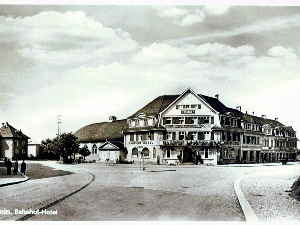 Die Insel: Von 1925 bis 1995 stand hier das Bahnhofshotel