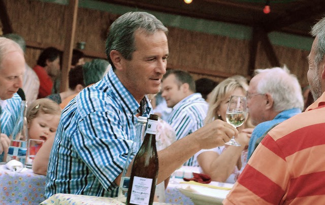 Gut essen und trinken &#8211; und das ...reichen Weinfestes von Franckenstein.   | Foto: gertrude siefke