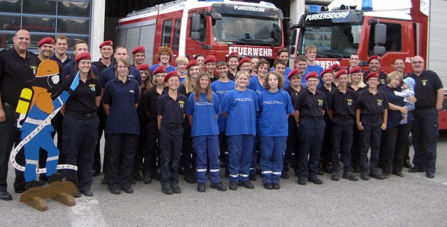 Gruppenbild zur Erinnerung: Eine Woche...h eine gemeinsame bung absolvierten.   | Foto: Michaela Lffelmann