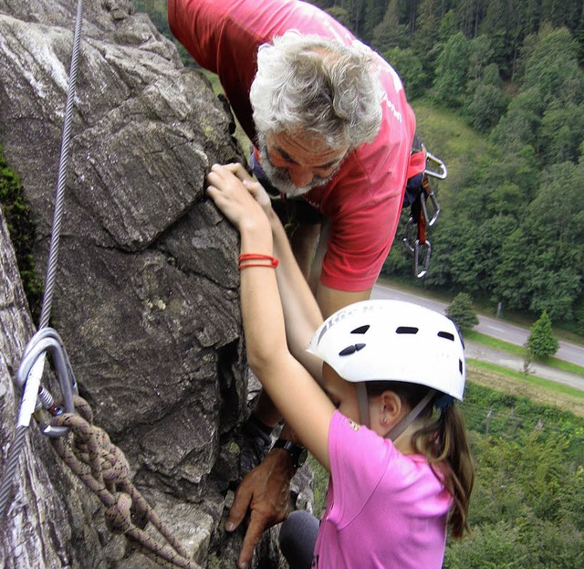 &#8222;Klettern fr Kinder als Therapi...wieder in einem Heft erschienen ist.    | Foto: Privat