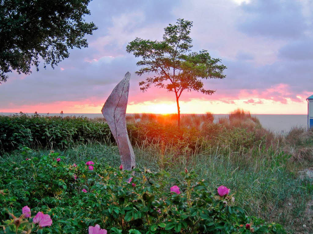 Auf dem Ostseeradweg, LubminFoto: Christel Jckle, Lahr