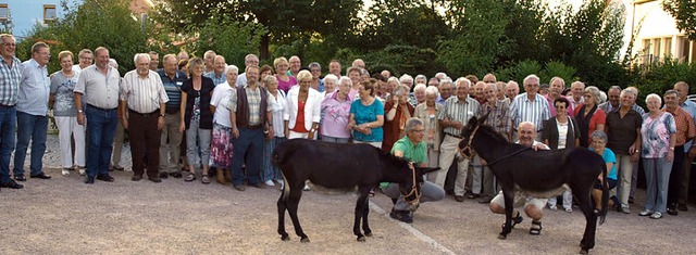 Auch Tierisches erlebten die Mitgliede...d Malsburg-Marzell bei ihrem Ausflug.   | Foto: Hermann Sprich