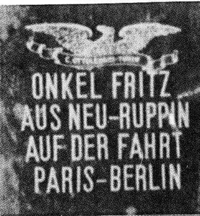 100 Meter Filmband von &#8222;Onkel Fr...brachte Vater Rambach mit nach Hause.   | Foto: Bruno Ringwald