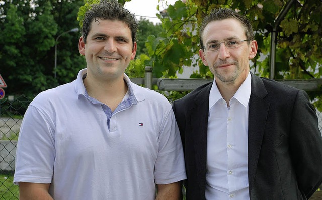 Markus Schmelzle (links) und Ante Trbara   | Foto: geRtrude siefke