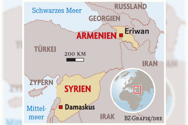 Armenien nimmt viele Syrer auf