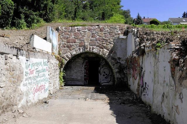 Ein Bunker taucht auf