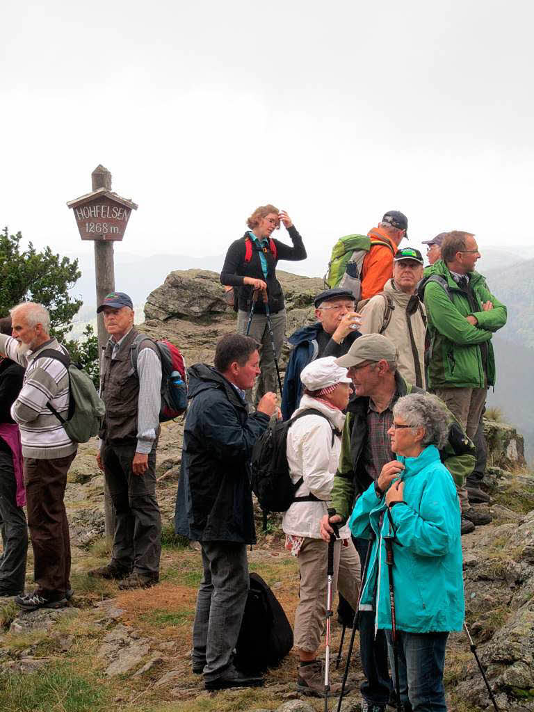 Berggottesdienst und Wanderung mit Freiburgs Erzbischof Robert Zollitsch auf dem Belchen.