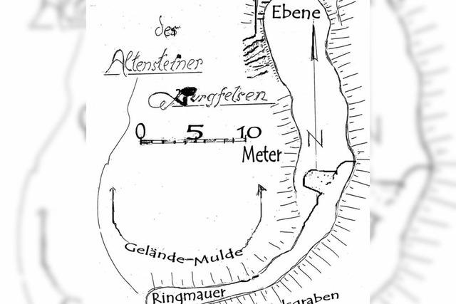 Den Resten der alten Festung auf der Spur