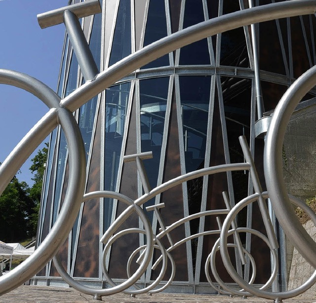 Der Pavillon am Naturenergie-Weg biete... einer besonderen Fhrung dabei sein.   | Foto: Peter Gerigk