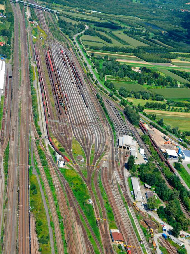 Rangierbahnhof in Offenburg