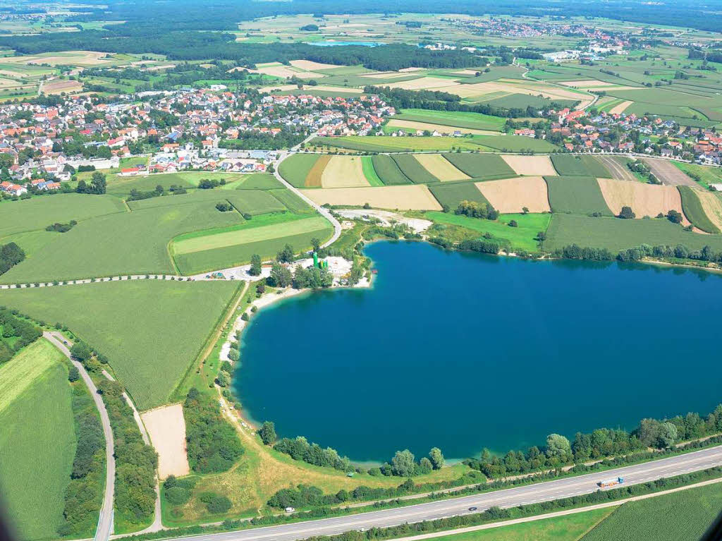 Impressionen vom Zeppelin-Flug bers Offenburger Rebland