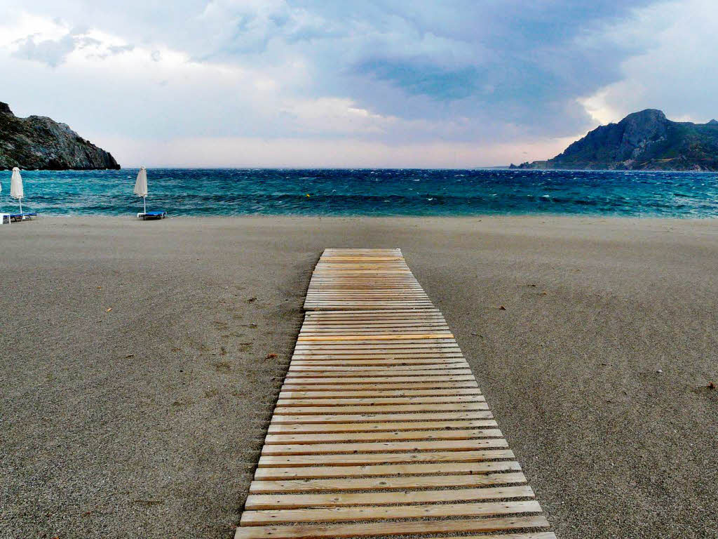 Strand von Plakias im Sden von KretaFoto: Monika Buchdunger, Freiburg