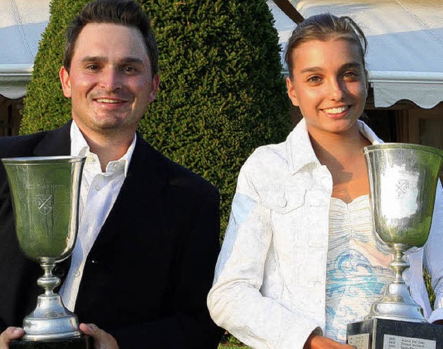 Yves Kopp und Karolina Barucka sind Si...ka zum ersten Mal auf dem Siegerboard.  | Foto: privat