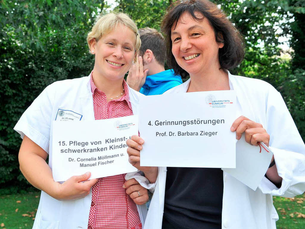 Klinikluft, Forschung, Heilungschancen.... viele Eindrcke fr die rund 70 Besucher