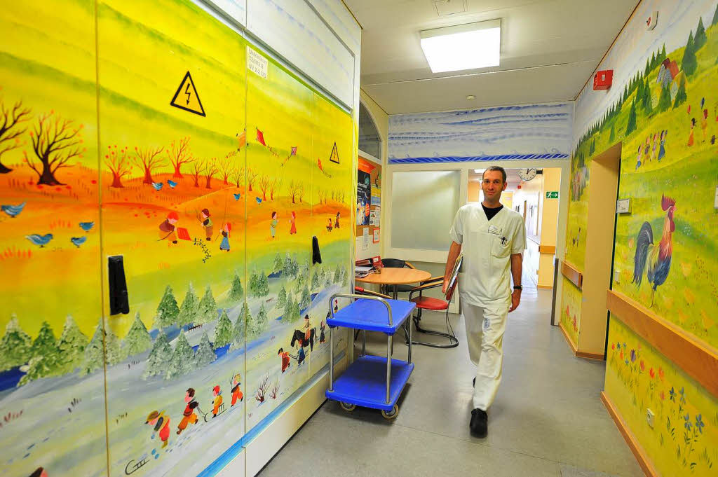Klinikluft, Forschung, Heilungschancen.... viele Eindrcke fr die rund 70 Besucher