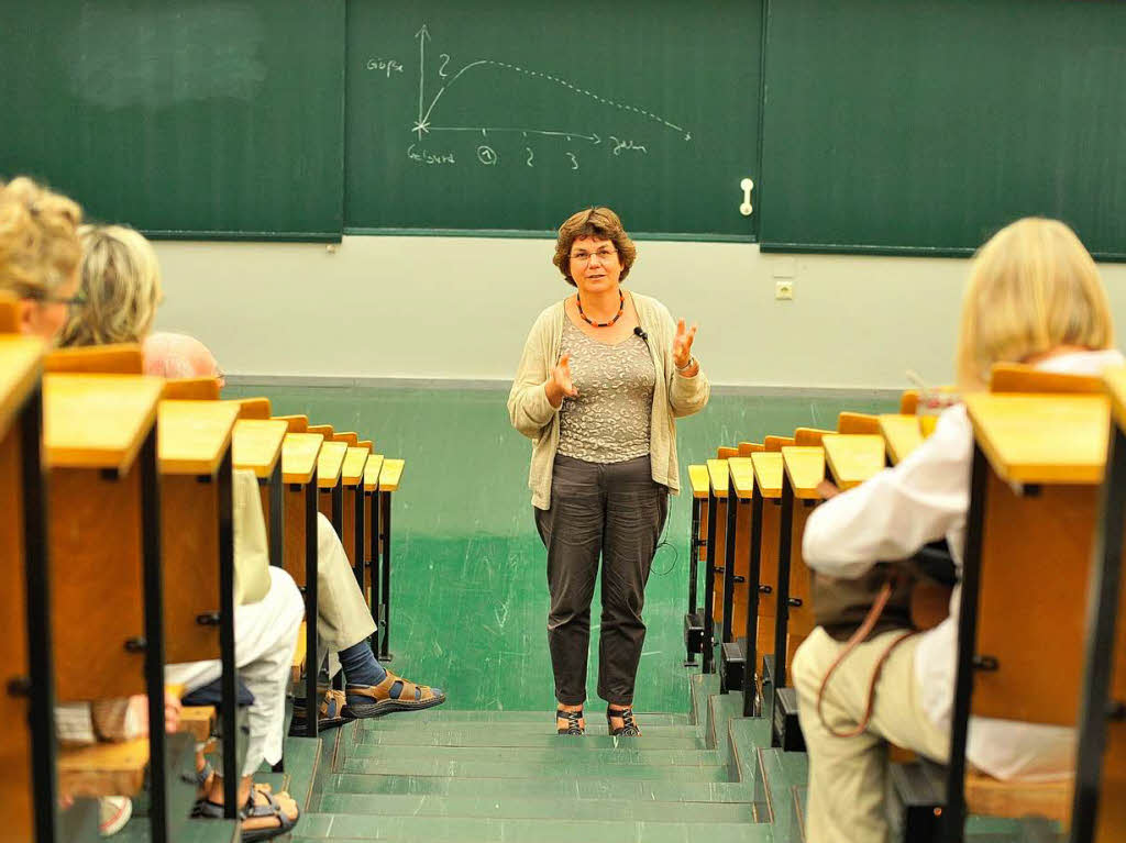 Klinikluft, Forschung, Heilungschancen.... viele Eindrcke fr die rund 70 Besucher