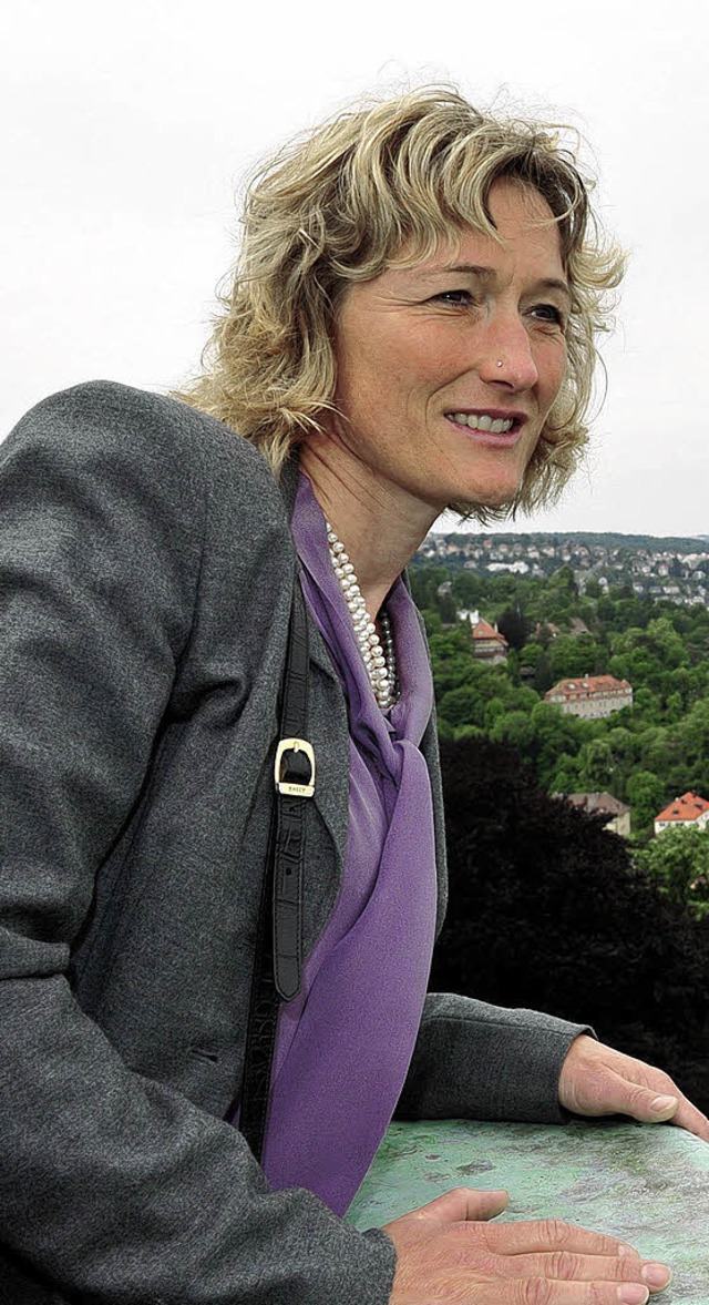 Sie tritt wieder an: Aargaus Regierung...esundheitsdirektorin Susanne Hochuli.   | Foto: DPA