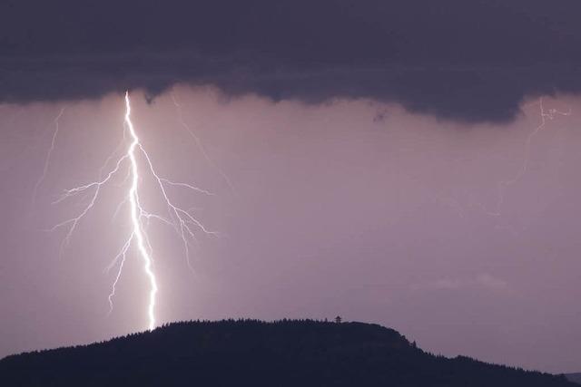 Unwetterwarnung: Starkregen und Sturmben