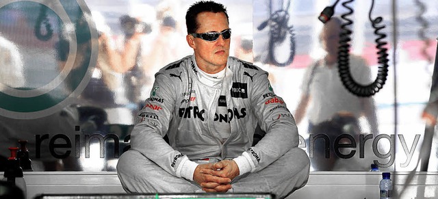 Entspannter Routinier: Michael Schumacher   | Foto: dpa