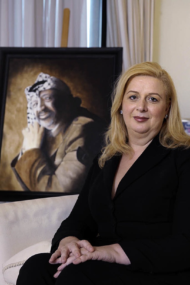 Suha Arafat will die Todesursache ihres Mannes klren.   | Foto: AFP