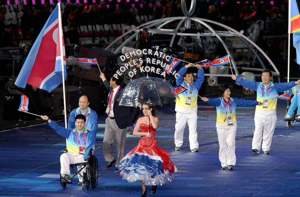 Mehr als 4200 Athleten erlebten einen triumphalen Empfang im Londoner Olympiastadion.