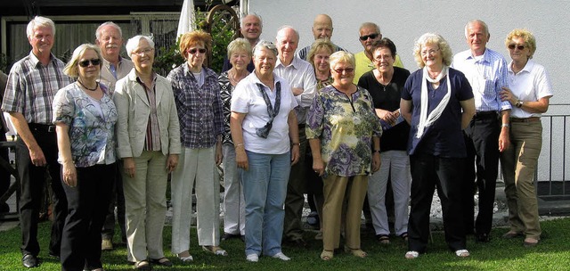 An den Bodensee zog es den Jahrgang 19...eraden  gemeinsam den 70. Geburtstag.   | Foto: Privat