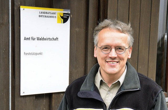 &#8222;Werte fr die Zukunft schaffen&#8220;: Revierleiter Rolf Fehrenbach  | Foto: Klaus Fischer